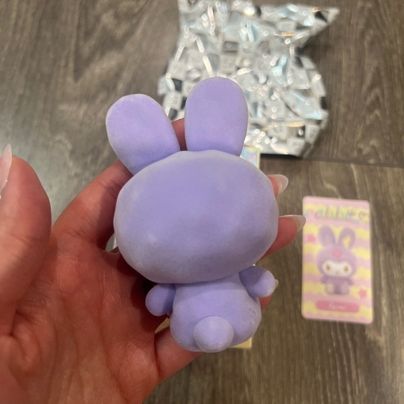 ***GWP***MINISO Sanrio Characters Fluffy Rabbit Series Blind Box - Kuromi - Picture 3 of 6
